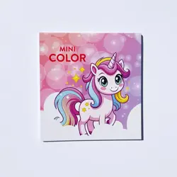 Mini omalovanka Jednorożec 